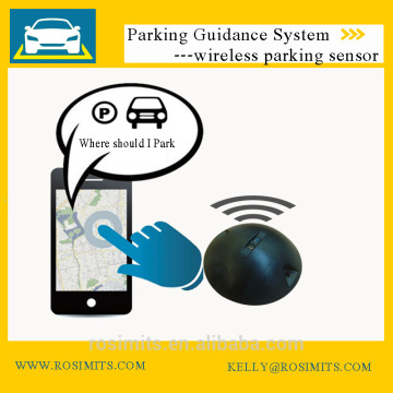 New Innovation LoRa Parking Detection Sensor Deploy Parking Guidance System