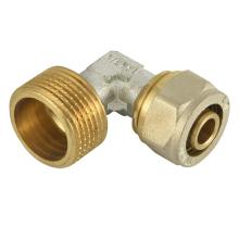 Brass compression Male elbow