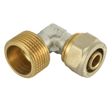 Brass compression Male elbow