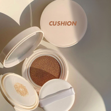 Korean SPF 50 Vegan Air Cushion Foundation - Custom Moisture Radiant White Powder OEM