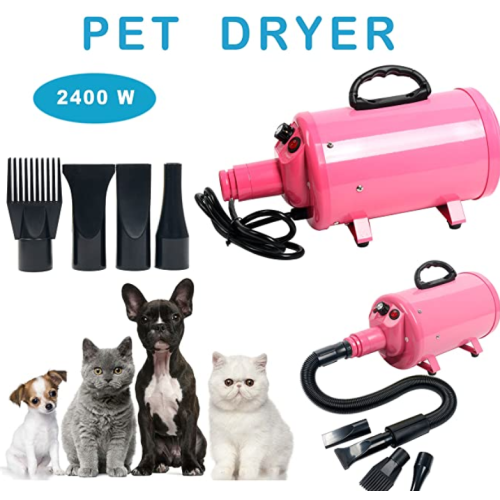 Taşınabilir Köpek Kedi Pet Bakım Kurutucu 2400 W