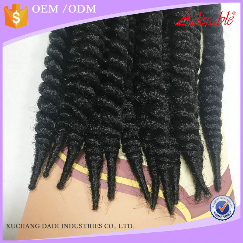Xuchang Factory African nature Jumbo afro Twist braids 2 styles in 1,synthetic crochet individual eve hair weaves