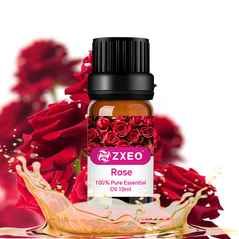 Aromatherapy Pure Rose Essential Oil Wholesale 100% Pure Rose Serum Facial Rose Petal Oil for skin care massage oil