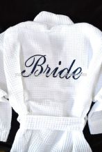 Waffle robe Customized Logo Cheap Cotton Waffle Hotel Bath Robe WR1-0015