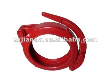 Concrete pump pipe clamps DN150