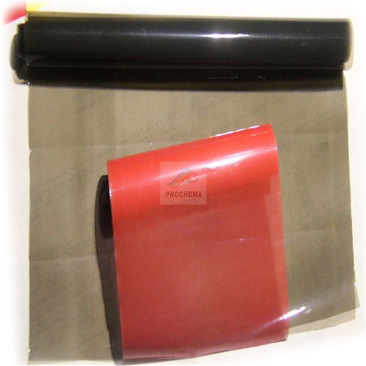 1600 mm -es szélesség fep színes piros fekete kék és sárga film, amelyet az űrmezőben használnak