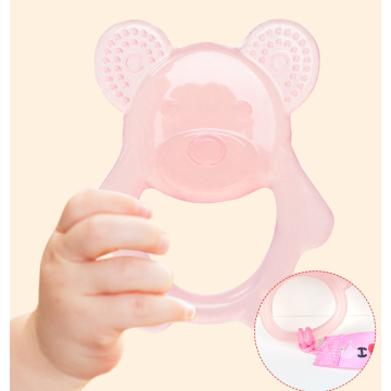 Wholesale Bear Natural Silicone Baby Teething Toy