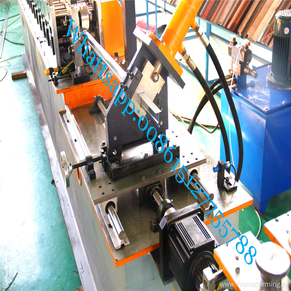 T grid with black line roll forming machine