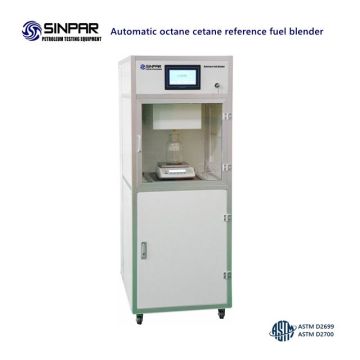 Reference fuel blending system for cetane octane cfr engine