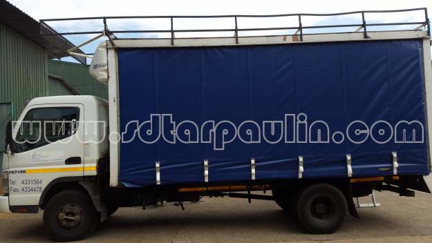 Cubierta de camión de lona polivinílica Poly Tarp Truck Cover