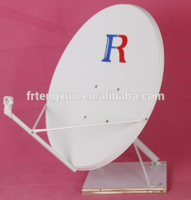 dish antenna with three LNB arms