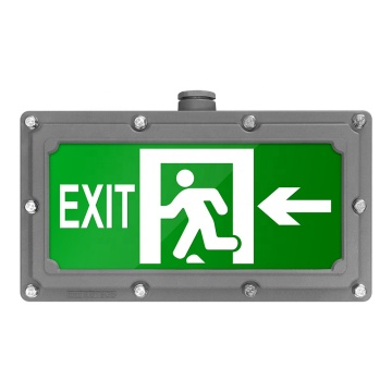 3W Explosion Proof LED Emergency Light Exit Sign