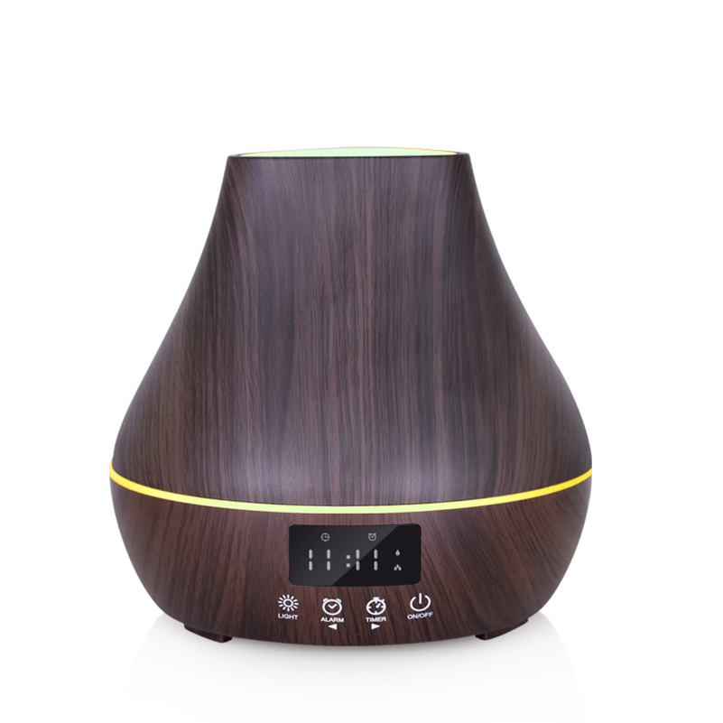 Superior Quiet Essential Oil Aroma Diffuser ດ້ວຍໂມງ