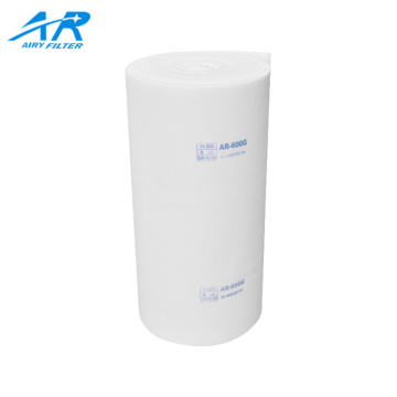 White Ceiling Filter Media Polyester Cotton Fabric