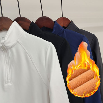 Equestrian Shirts Winter Warm Horse Riding Base Layer