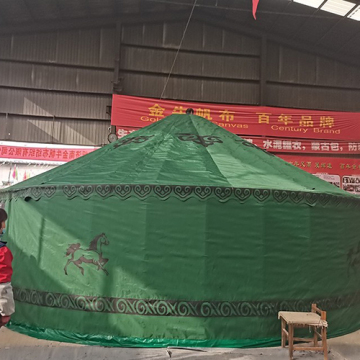 Large luxury outdoor yurt