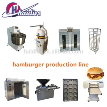 Commercial Bakery Equipment Hamburger Production Line for Making Hamburger