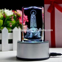 3D Laser Engraved Crystal Craft