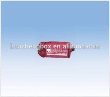 Huachengbox red shopping bag for promotion Present bag HCP038