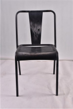 High backrest metal bar stool dining chair AT-542