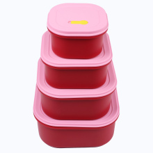 Dishwasher Safe Freezer Nesting Silicone Food Storage Containers Set of 4 with Lids
