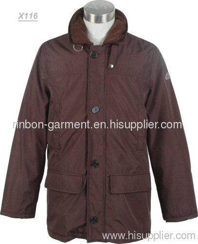 2013 Hot Sale Men's Winter Long Cotton-padded Coat. 