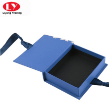 Magnetic Book Shape Box Ribbon Closure