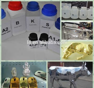 silver chemical liquid spray chrome powder Coating