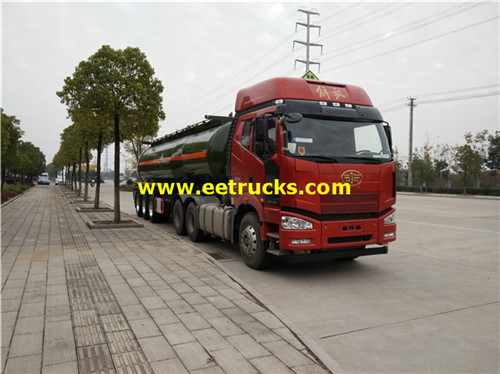 30mt 3 axles hydrochloric acid usafirishaji nusu trailers