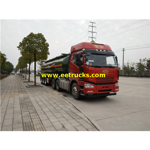 30MT 3 Axles Hydrochloric Acid Transport Semi-Trailers