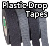 Plastic drop decorative tapes