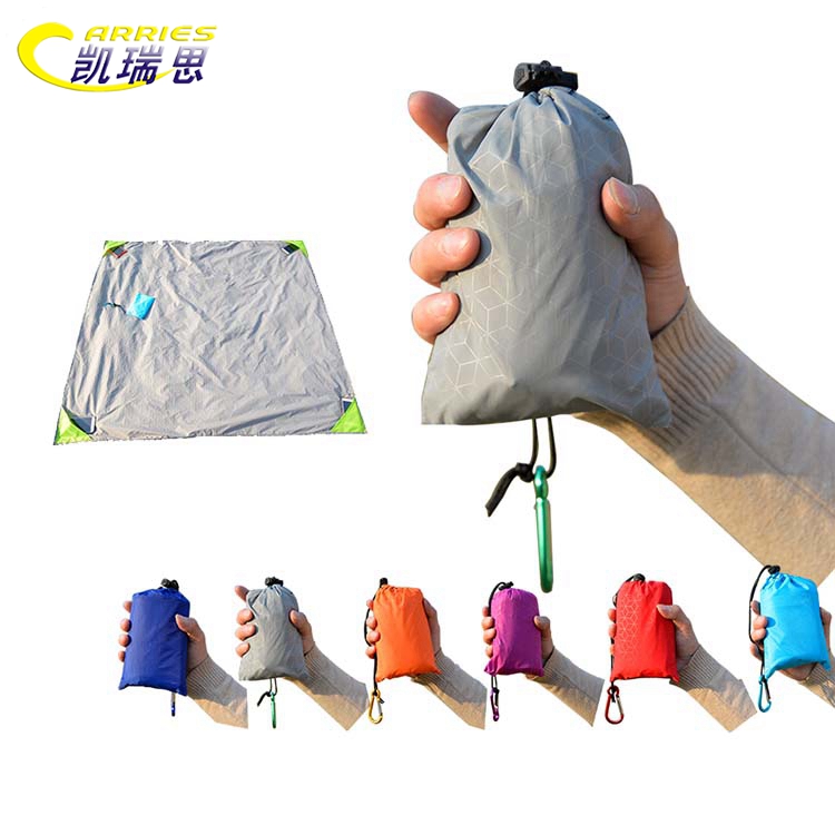 Custom waterproof extra large picnic blanket with logo