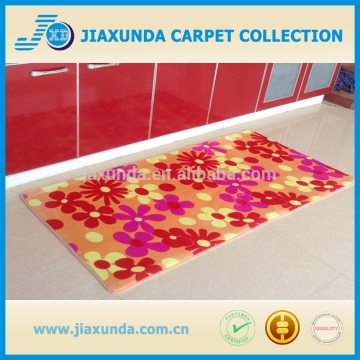 Hot sale soft coral fleece foam pink carpets for sale