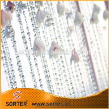 Artificial acrylic wedding K9 crystal bead garlands