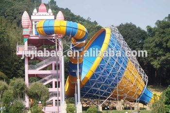 exciting big bowl water slide for water park