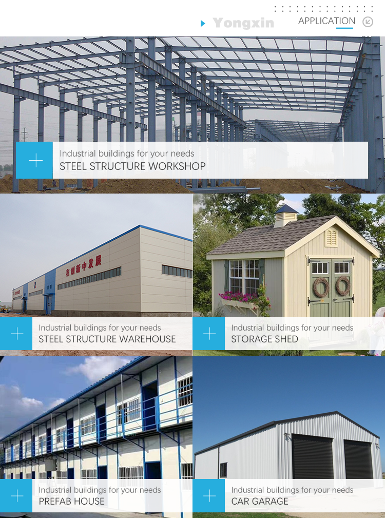 steel structure warehouse workshop bridge dairy cow farm structures Prefab House horse layer chicken poultry house storage shed