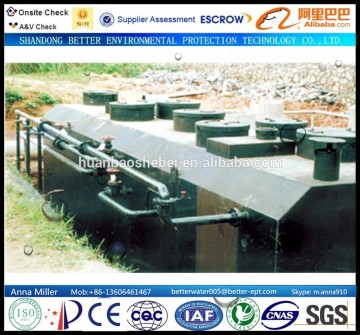 Integrated domestic home waste water treatment machine, for villa sewage disposal plant