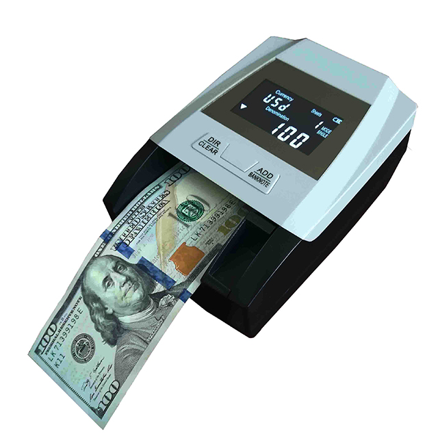 R110 mini cash euro usd contando uv light moeda máquina de contagem de notas detector de dinheiro falso