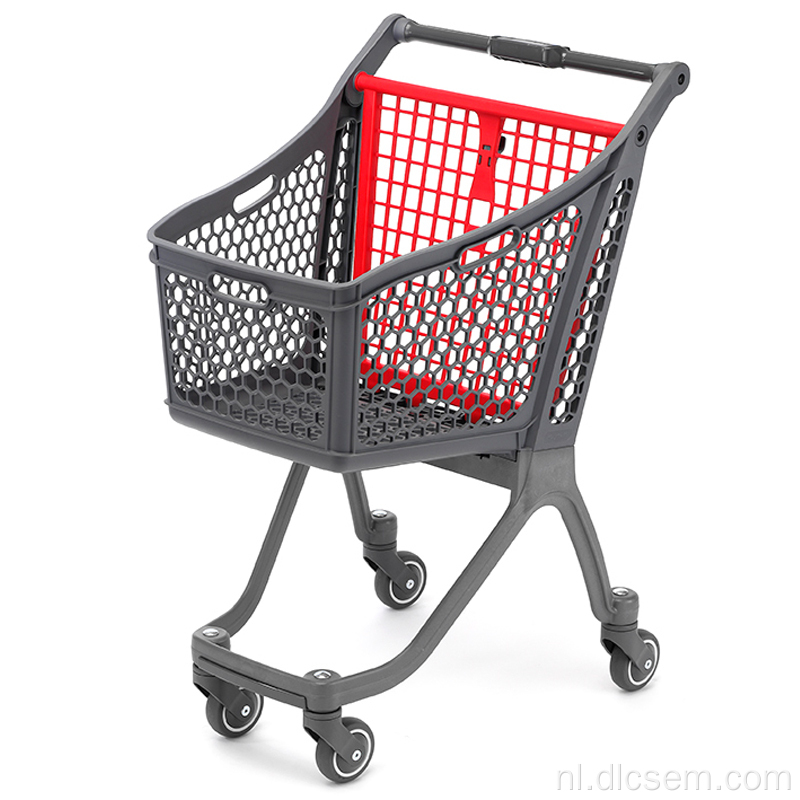 Supermarketwinkel Plastic Shopping Trolley