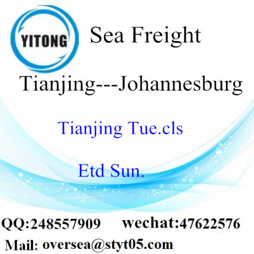 Tianjing Port LCL Consolidation to Johannesburg