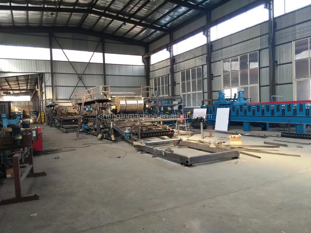 ibr 686 and corrugated 762 double layer roll forming machine for roof and wall