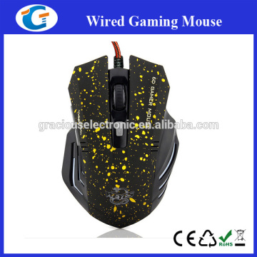 Good Optical Mouse USB 6D Buttons USB Cable Gaming Mouse