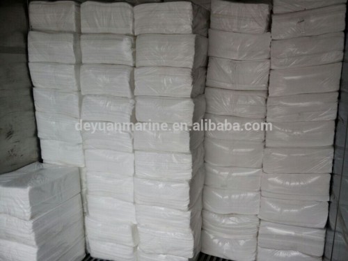 Cheap Soft White Oil Absorbent Pads Oil Absorbent Cloth for sale