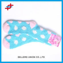 Winter Microfiber Terry Towelling Cloth Socks Dress Women