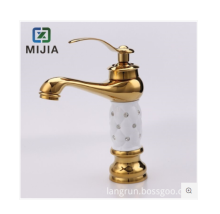 Style Solid Wood Bathroom Furniture with Elegant Mirror