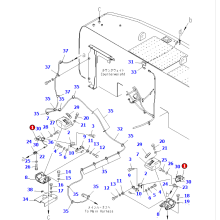 Komatsu 7835-33-1001 Camera Assy Potrivit pentru piese PC450-8