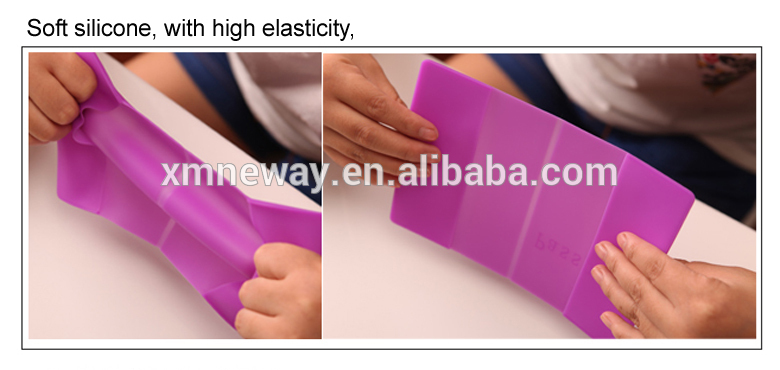 Custom Silicone Passport Cover NWLT10 Cover for Passport Protect Passport Opp Bag, Pvc Box Etc OEM 130*93*5mm 37gram/pcs * /