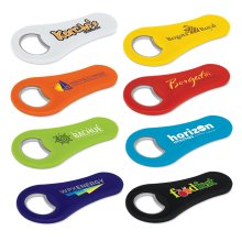 Personalized Promotional Beer Bottle Openers with Sublimation Logo