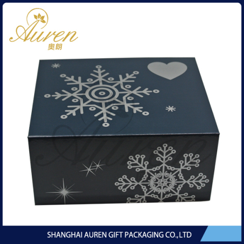 Foldable magnetic closure paper packaging boxes