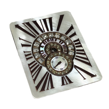 Rectangle MOP dial with Roman numerals Watch dial